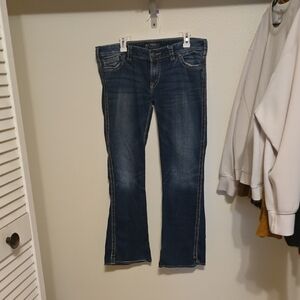 Silver Jeans Women's Boot Cut in Deep Blue